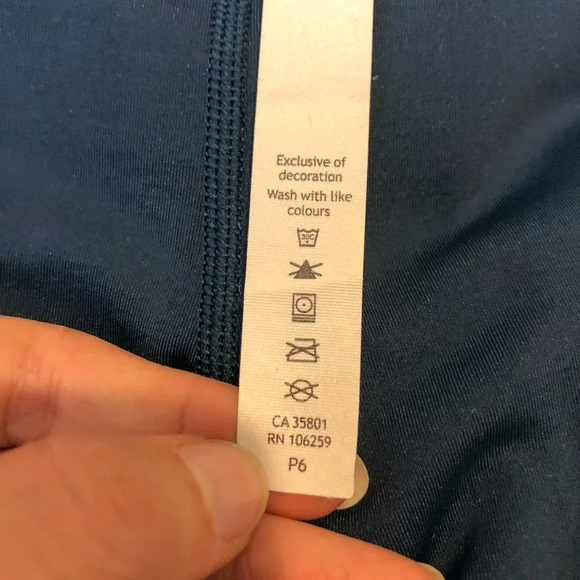 Lululemon Cold Pacer High-Rise Tight 28" Teal High Waist Leggings Women's 4 - Picture 11 of 11